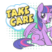 gingerbreadfrosting:MY LITTLE PONY Take care sticker