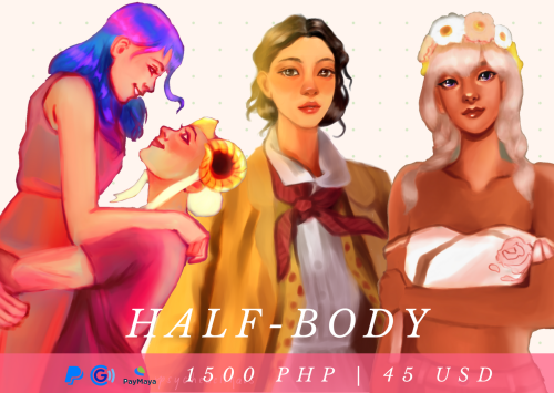 ICON, HALF BODY, FULL BODY Commissions