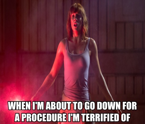 superspyskye: If you’ve ever had to be awake for an operation or procedure, if you’ve ev