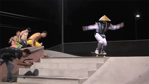doombox1984:  RAIDEN BE SKATIN