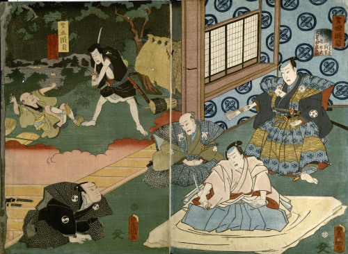 The story of the Forty-Seven Ronin, who in 1703 committed ritual suicide after avenging the death of