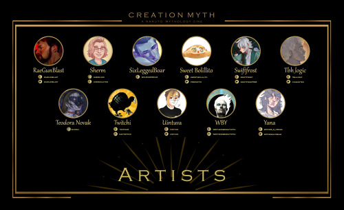 naruto-mythology-zine: Creation Myth: A Naruto Mythology Zine is happy to introduce OUR CONTRIBUTORS