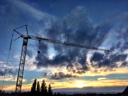 Himmel über Steglitz - 19. Oktober 2016, 17:40h