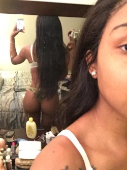 blacktgirlsnation:  Her sexy ass!  This girl is FINE!!!