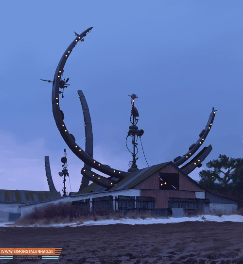 Porn Pics foervraengd:  Simon Stålenhag These artworks