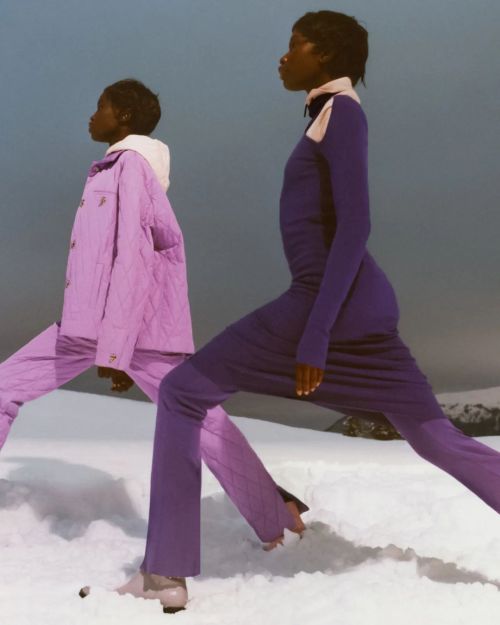 modelsof-color:  Adhel Bol and Adit Priscilla by Tom Johnson for Vogue France February 2022  