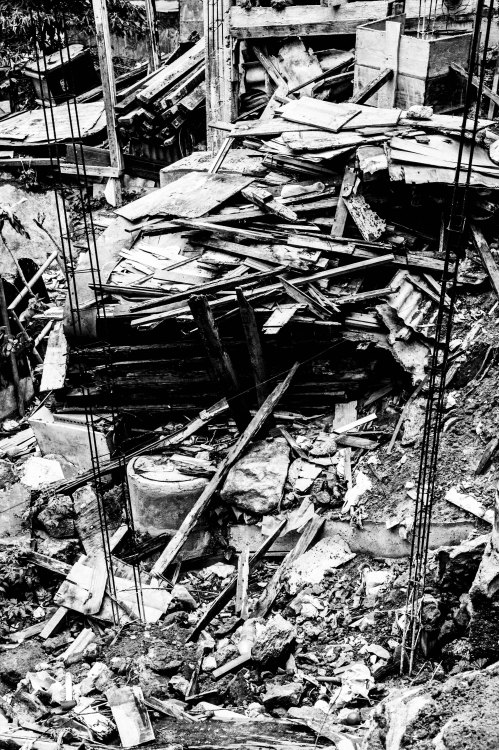 This Was A House Until the rain came Santa Marta