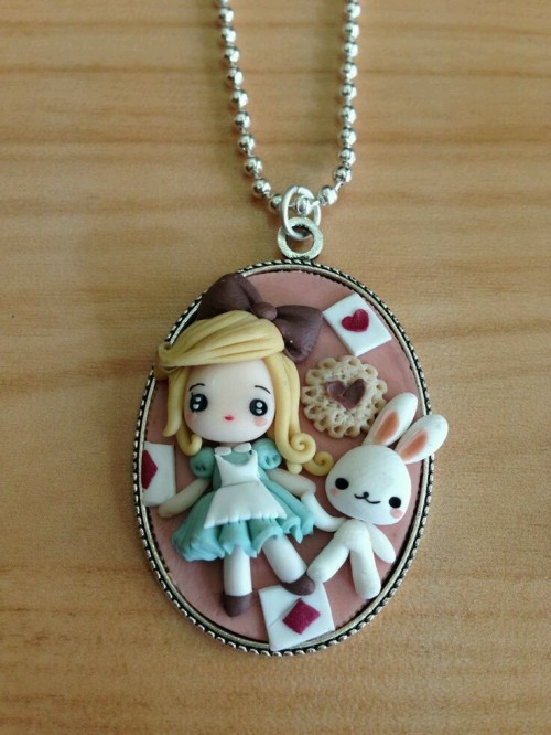 Polymer Clay Alice in Wonderland