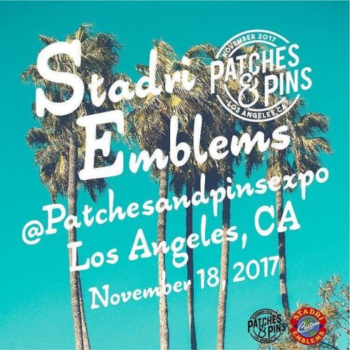 Did you hear! We&rsquo;re sponsoring @patchesandpinsexpo and going to be in LA November 18th! Do