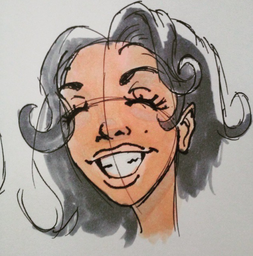Pen And Copic Markers