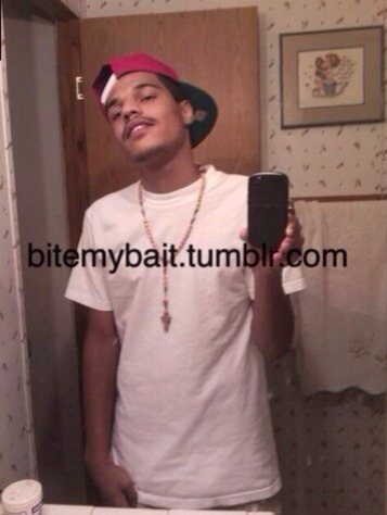 bitemybait:  Mixed guy, I made him send me a video standing next to that ugly wallpaper