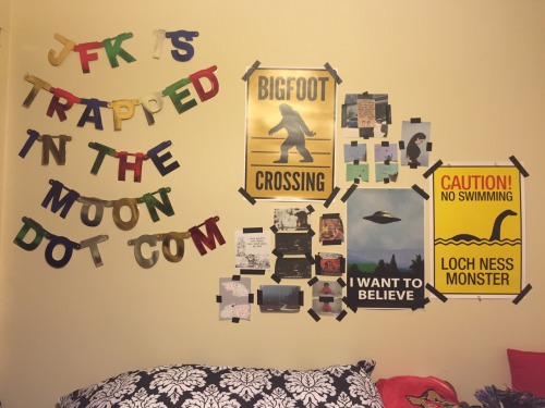 officialspookymulder:my wall is unreal
