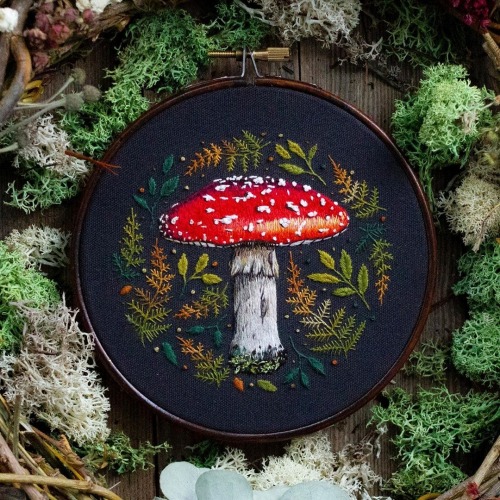 sosuperawesome: Embroidery Hoop Art and Patterns Emillie Ferris on Etsy