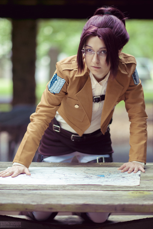 Shingeki no Kyojin&ldquo;Jerseycon&rdquo; 2014 Levi | Hanji | Photographer Find more photos on Tumbl