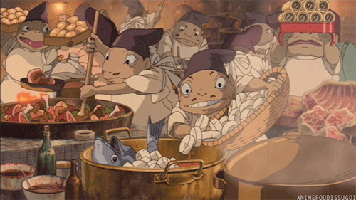 animefoodissugoi:Spirited Away (2001), Studio Ghibli, Toho