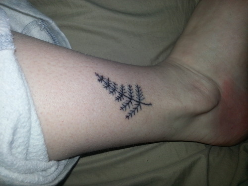 fyeahstick-n-poke:  My fern stick n poke