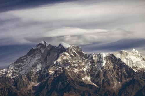 oneshotolive:  Gaurishankar Mountain in the Himalayas, Nepal {OC} [8192*5464] 📷: slowersea977 