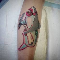 Great white shark for Ashley. Thank youuu.