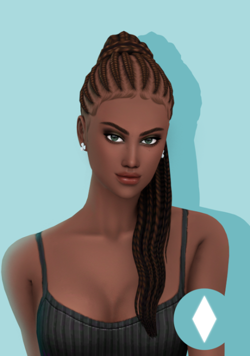 Kehlani HairstyleThis is a mesh edit of @aharris00britney’s Brenda Hair Maxis Match HairstyleAvailab