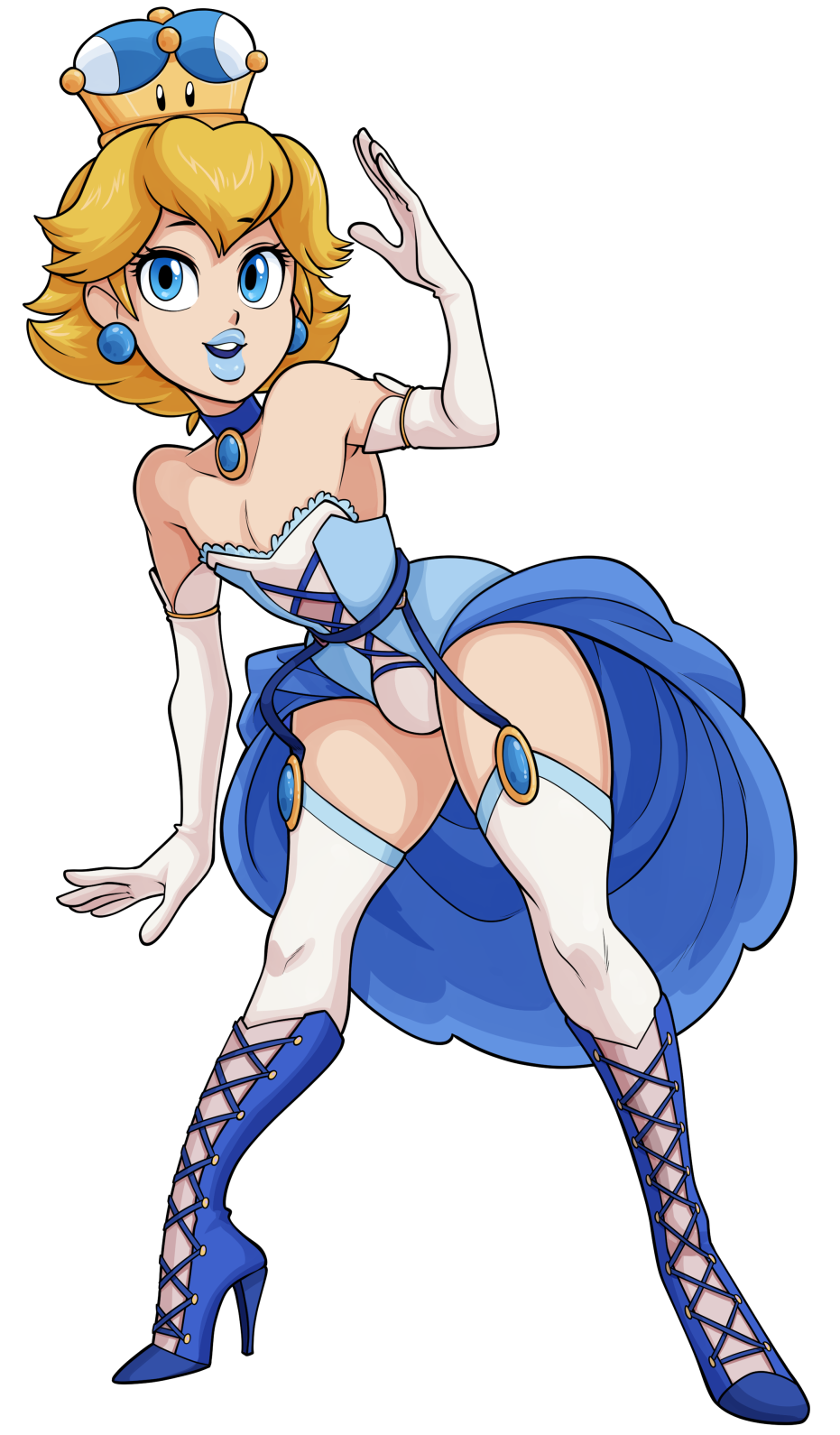 bunnox: Super Crown but it turns you into a femboy? Yes plz. Prince Peach femboy