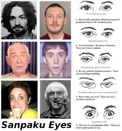 #sanpaku-eyes on Tumblr