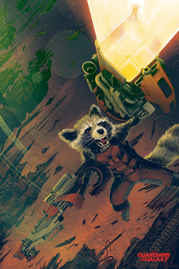 corraparalassombras:  Mondo&rsquo;s Comic-Con ‘Guardians Of The Galaxy&rsquo;