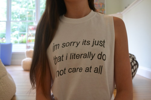 carolinejbell:  this shirt pretty much describes my life