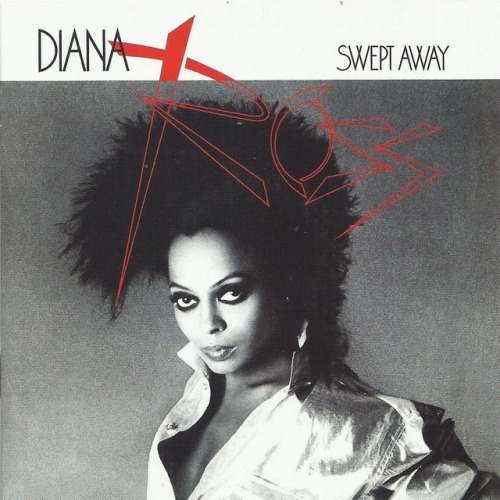 Listening to some vinyl dollar bin digs today, starting with Diana Ross’ Swept Away from 1984. Love 