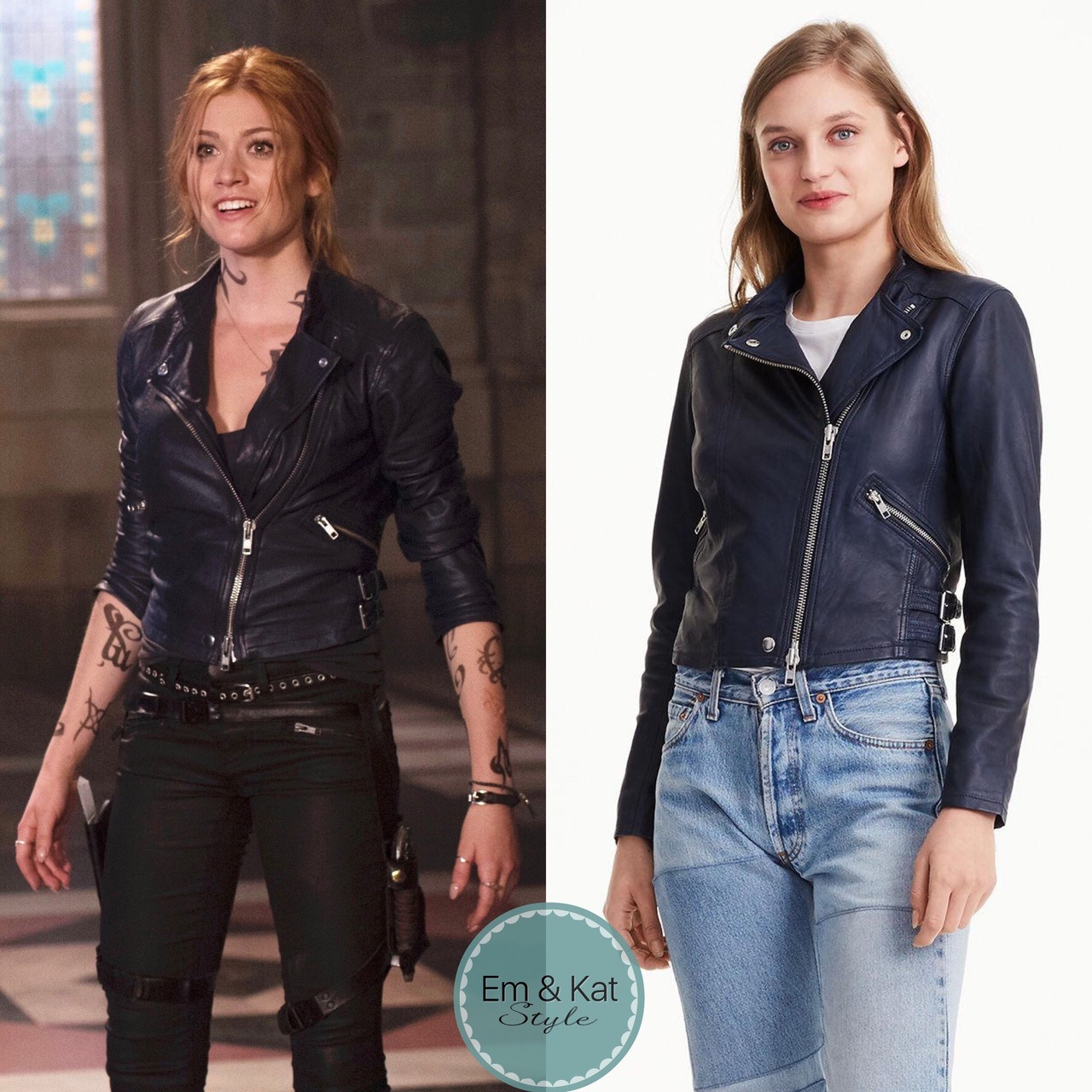 Emeraude Tobia & Kat McNamara Style — Shadowhunters 3x21 - “Alliance.” Clary  Fray wears...