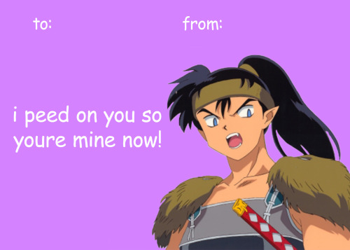 itmustbek8:happy valentines from Koga the wolf demon