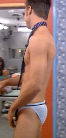 Drew in a thong
