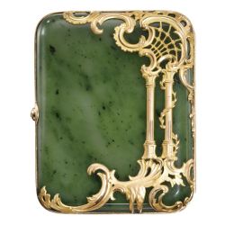 coolthingoftheday:  A Faberge nephrite cigarette