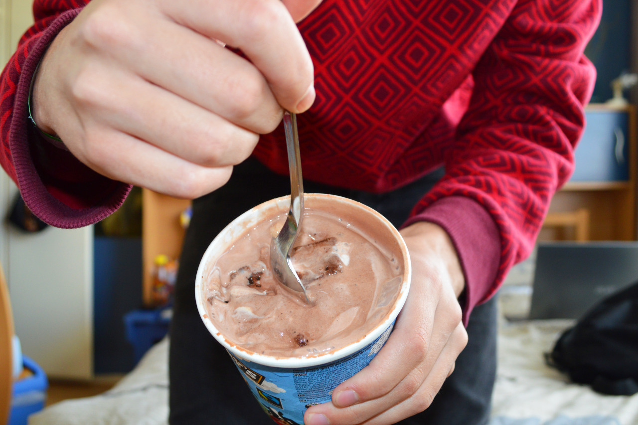 illpeeoneverythingyoulove:  have a break, have a ben&amp;jerry!IG:riswanvantol.**Don’t