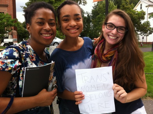 ateshsalih:smith-q-and-a:here are some photos from our table at the Smith College Org Fair, (09/03/1