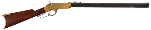 historicalfirearms:Historical Trivia: The 7th Illinois with Their Henry RiflesIn1865, the Henry Rifl