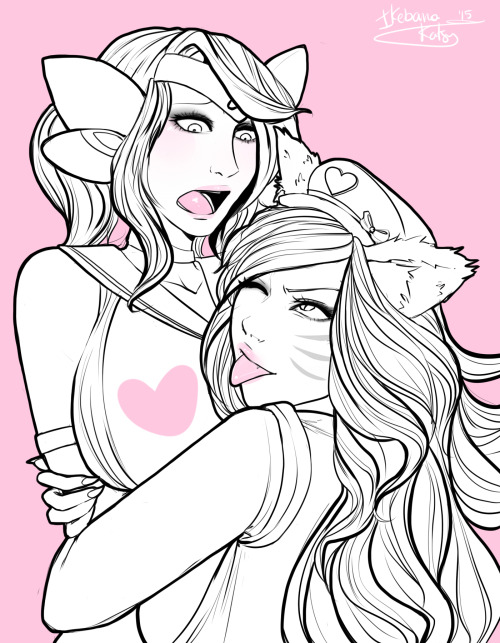 Porn STAR GUARDIAN LUX  & POPSTAR AHRI!This photos