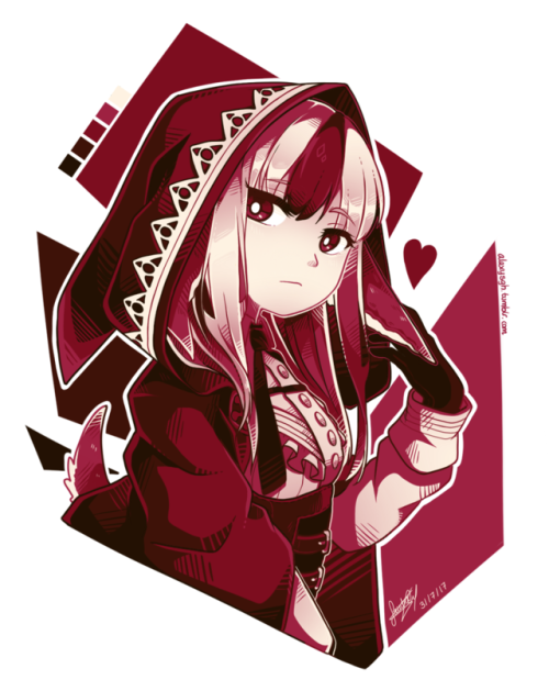 sandraghart: ♥ Velouria / Velour from Fire Emblem Fates for the color palette challenge! ♥ | Part 1 