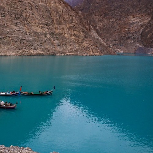 nostalgicpakistani: The breathtaking Attabad Lake in Hunza Valley, Pakistan. The lake was created in