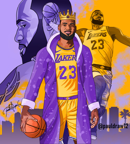 The King of Lakers - Lebron James