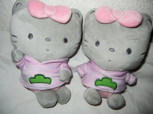 Hello Kitty Sister Plush Toy Set Limited Sanrio Japan ichimatu pink Parker