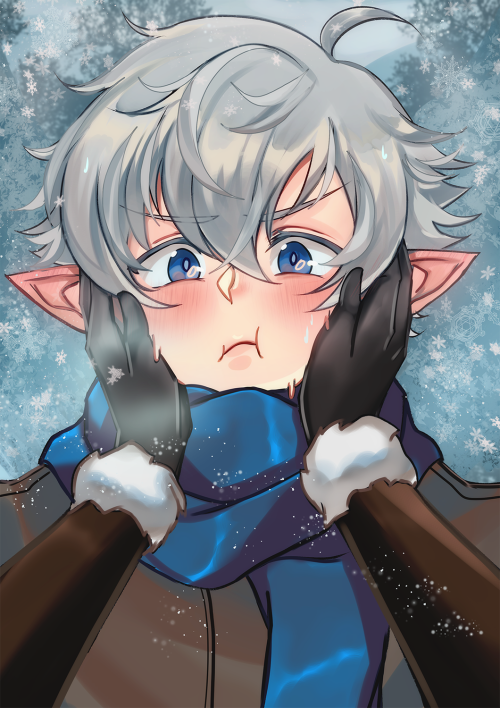 All I wanted to do all of Heavensward was squish Alphinaud’s cheeks hNG