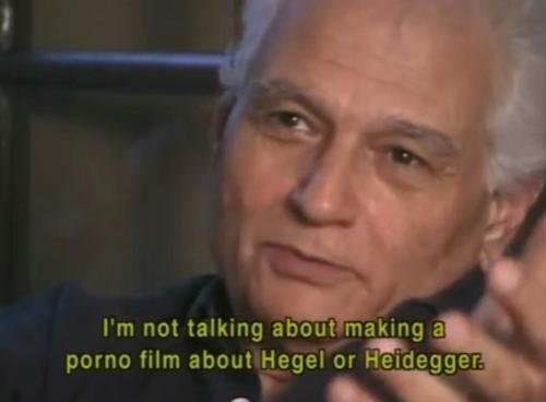 Derrida (2002) - Kirby Dick and Amy Ziering Kofman.This documentary is worth watching for the scene 