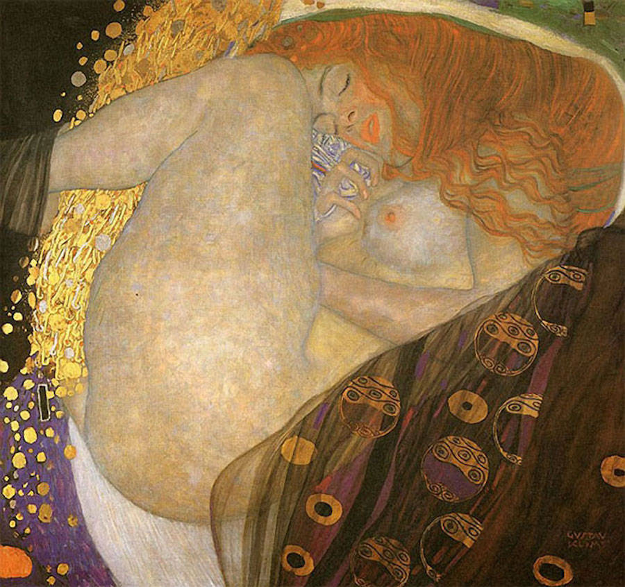 culturenlifestyle:  Photographer Recreates Gustav Klimt’s Golden Paintings  Based