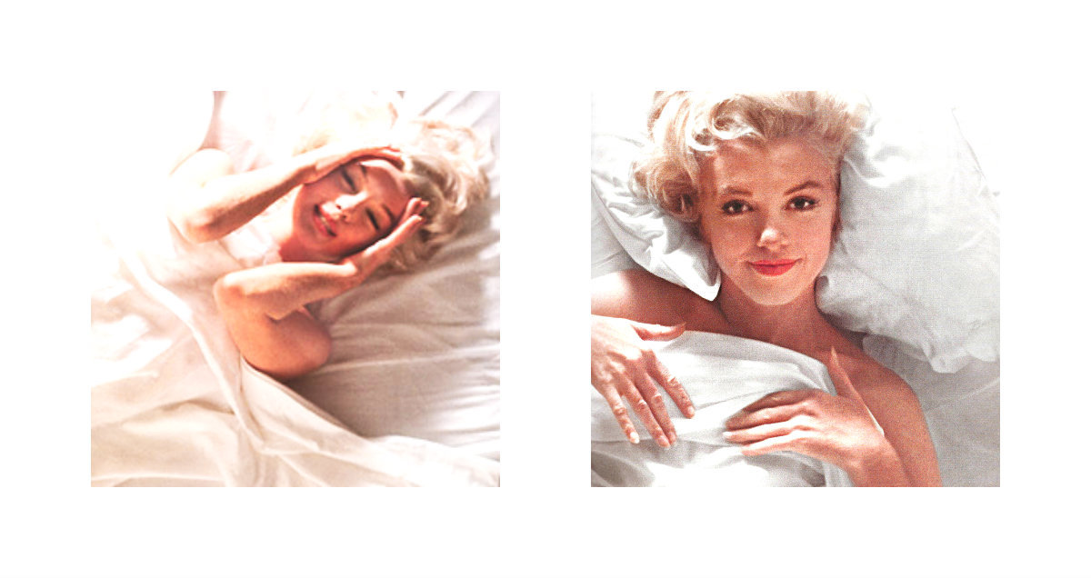  Marilyn Monroe photographed by Douglas Kirkland (c. 1961) “It was still early