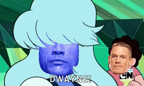 thepehbat:  So… uh…. me and my friend were talking and the topic of What if The Rock was a crystal gem came up. To which this idea came into manifestation. I’m so sorry.  I’m dying.