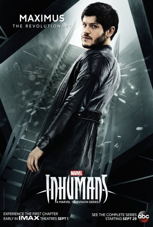 marvel-feed:NEW ‘INHUMANS’ CHARACTER POSTERS!