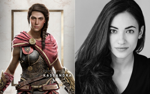 wildnoutinwildemount: wq0326: The actress of Kassandra in Assassin’s Creed Odyssey is Melissan