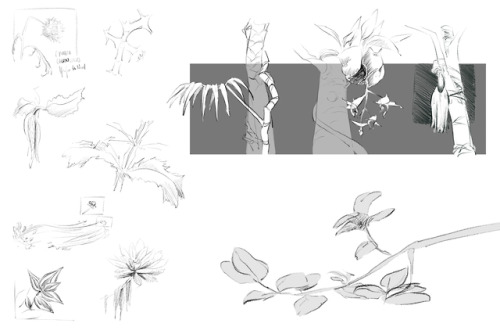 Some early sketches from the very beginning of our graduation project “Oasis”, when