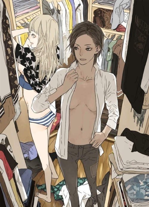 hitagis: Tamen De Gushi (Their Story) manhua • art by Touki no Tsubo