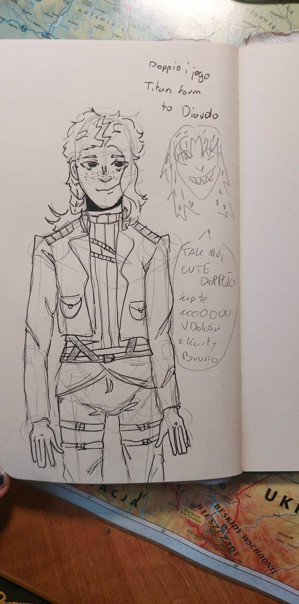 My Doppio Fanart In Aot Universum Xjxkdndk
